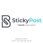Sticky Post PBN (Monthly)